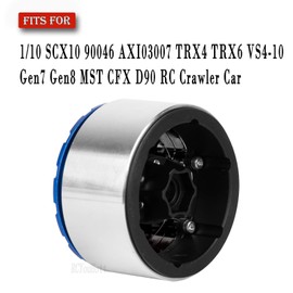 RCYouHott RC 1.9 Beadlock Wheels Rim 4pcs Suit for 1/10 SCX10 90046 AXI03007 TRX4 TRX6 VS4-10 Gen7 Gen8 MST CFX D90 RC Crawler Car,1.9 Beadlock Wheel Rims,Brass & Alloy Deep Dish Wheel,Black