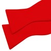 Gusleson Mens Retro Red Self Tied Bow Tie for Wedding