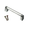 Aiwa Aluminum Pipe Handle Corner Seat 3.54 inches (90 mm) Silver 00113438-1 AP-435C