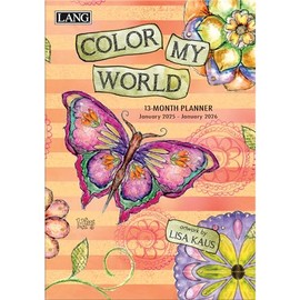 LANG Color My World 2025 Monthly Planner (25991012121)