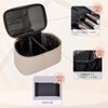 Rownyeon Vanity Pouch, Makeup Pouch, Cosmetic Pouch, Cushion Pouch, Large