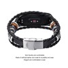 Leather Strap for Xiaomi 7 NFC Bracelet Metal Buckle Ethnic