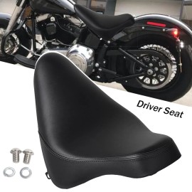 Unbranded Black Solo Seat Fit For Harley Night Train 00-05 FLST 00-07 Fat Boy FLSTF 00-06