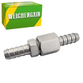 WEICHENGXIN Fuel Tank Vent Rollover Valve, Stainless Steel, Kawasaki KRX 1000, Motorcycle Fuel Tank Vent, 2 Ports, Threaded Connection