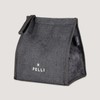 Pelli Big Break Canvas Insulated Lunch Bag, Charcoal Grey