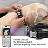 Airtag Dog Collar with QR Code, Reflective Dog Collar with