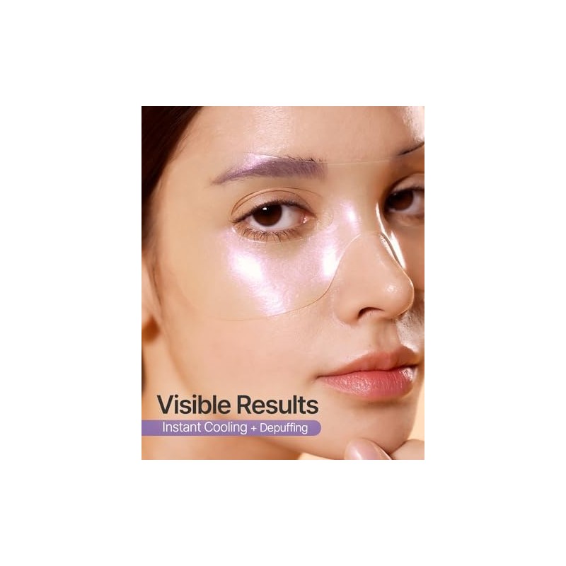 Petitfee Aura Quartz Hydrogel Eye Zone Mask 5Ea (9G5) -