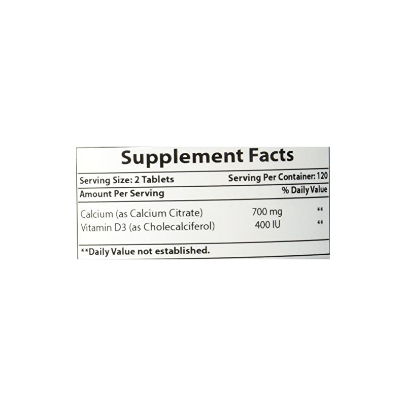 Best Naturals Best Naturals Calcium Citrate with Vitamin D-3 240
