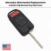 Aftermarket Product Remote Flip Key Fob 4B Shell Case +