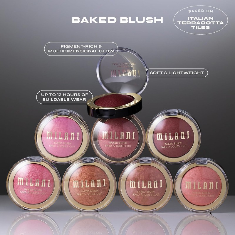 Milani Rubor En Polvo Para Mejillas Baked Blush - Rose