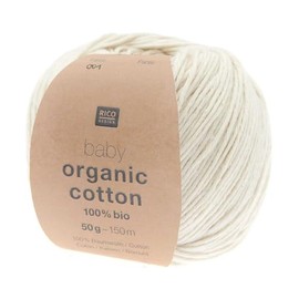 Rico Baby Organic Cotton 001 Cream