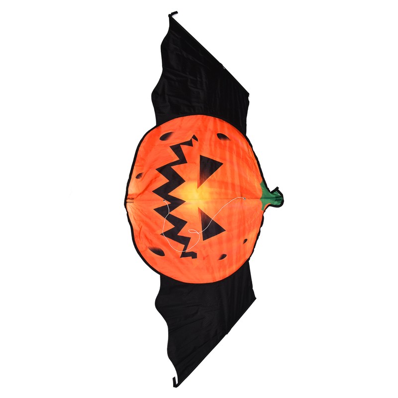 Children Cartoon Devil Pumpkin Kite Super Size 210T Polyester Kite