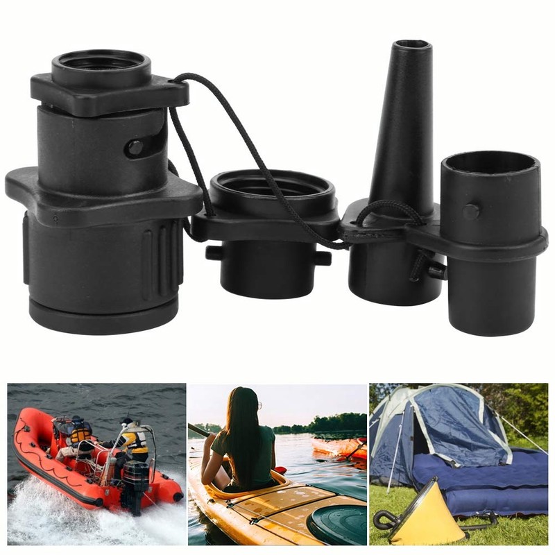 Keenso Air Valve Adapter, Leak-proof Kayak Air Valve Connector Multi-function