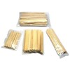200 Pc Wood Wax Applicator Stick Assortment for Facial, Eyebrow,