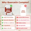 Quercetin Complex 500mg with Bromelain & Vitamin C - 90