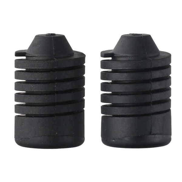 2Pcs Black Rubber Hood Stop Bumpers,1.38x0.87 inch Stop Buffer Rubber