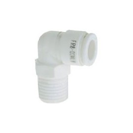 Chiyoda Five ResinJOINT W White 6mm･R1/8 FR601MLW