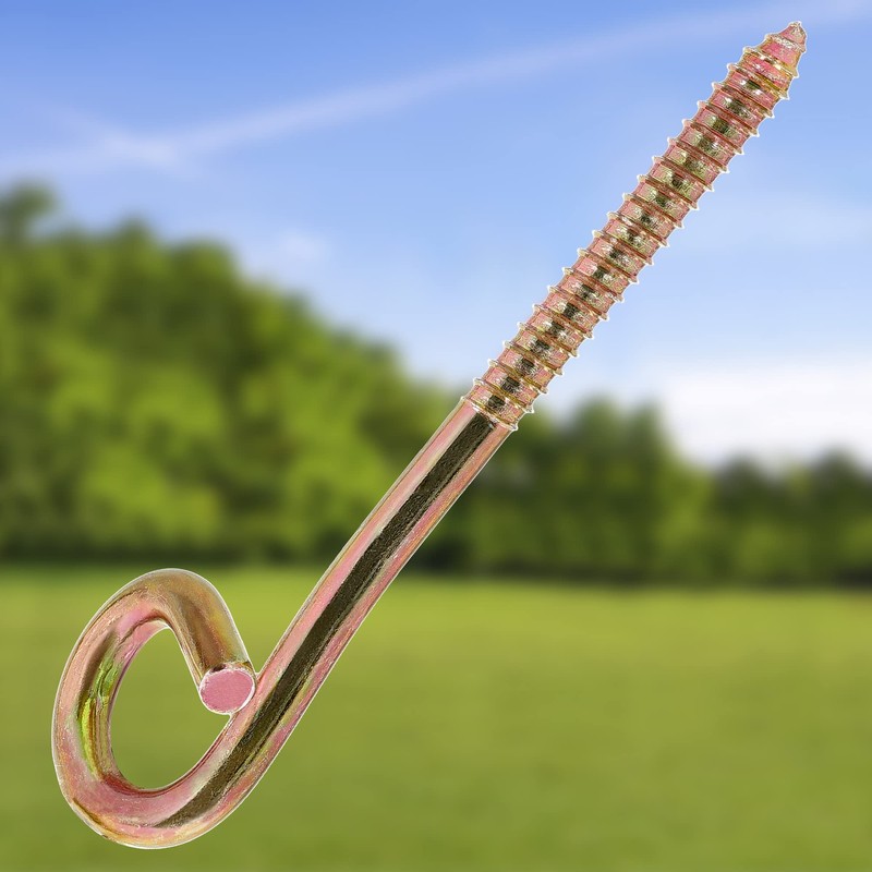 KOTARBAU® Set of 2 Swing Hooks M10 Wood Thread Wood