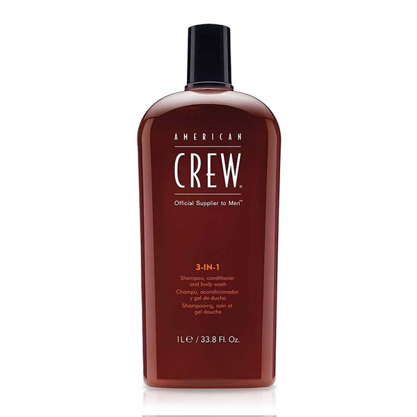 American Crew 3 In 1 Shampoo & Conditioner & Body Wash 33.8 oz