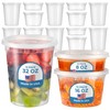Fit Meal Prep 36 Pack 8 16 32 oz Deli