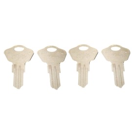 Sentry Safe 3E2 Lock Key, 3E2 Keys (3E2), Silver, New and Replaceable Key, 4 3E2 Keys (3E2), Fits Sentry Safes 1100 1160 1170 1200 HO100 1170BLK (3E2)