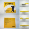 CAMBIVO 2 Pairs Compression Socks for Men and Women(20-30 mmHg),