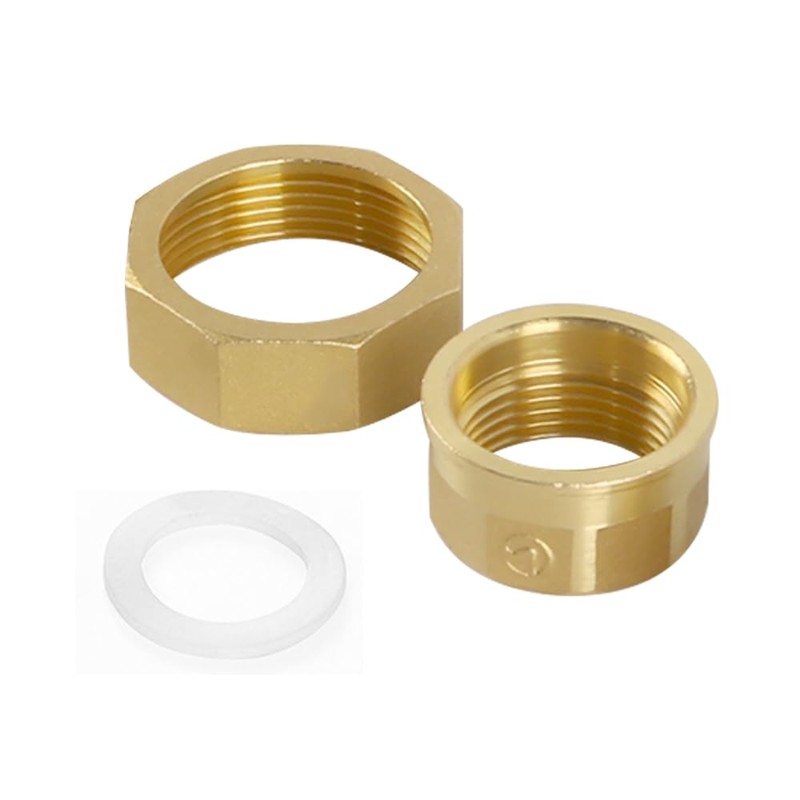 Laroal 2 Pcs Pump Screw Connection 1" X 1.5" Tap