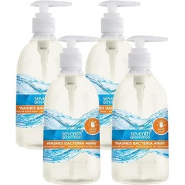 Seventh Generation Purely Clean Hand Wash, Fresh Lemon and Tea Tree, 12 Ounce (Pack of 4)