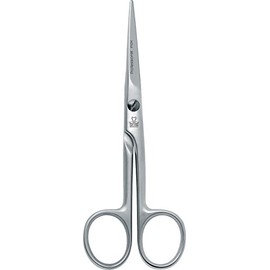 CIGNI Certain Scissors for Hairdressers and Moustache Inox 5" Silver