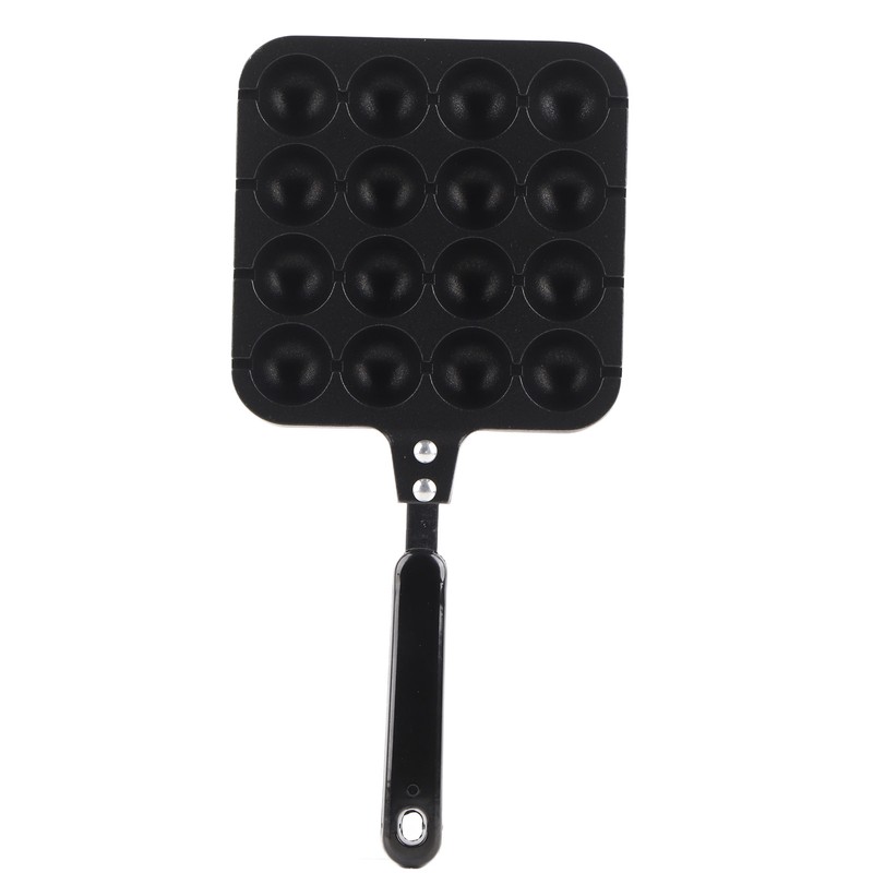 16 Holes Octopus Meatballs Pan Aluminum Alloy Takoyaki Baking Mold