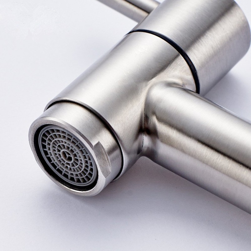 Wall Mounted Stainless Steel Bathroom Sink Faucet, Mop Pond Washing