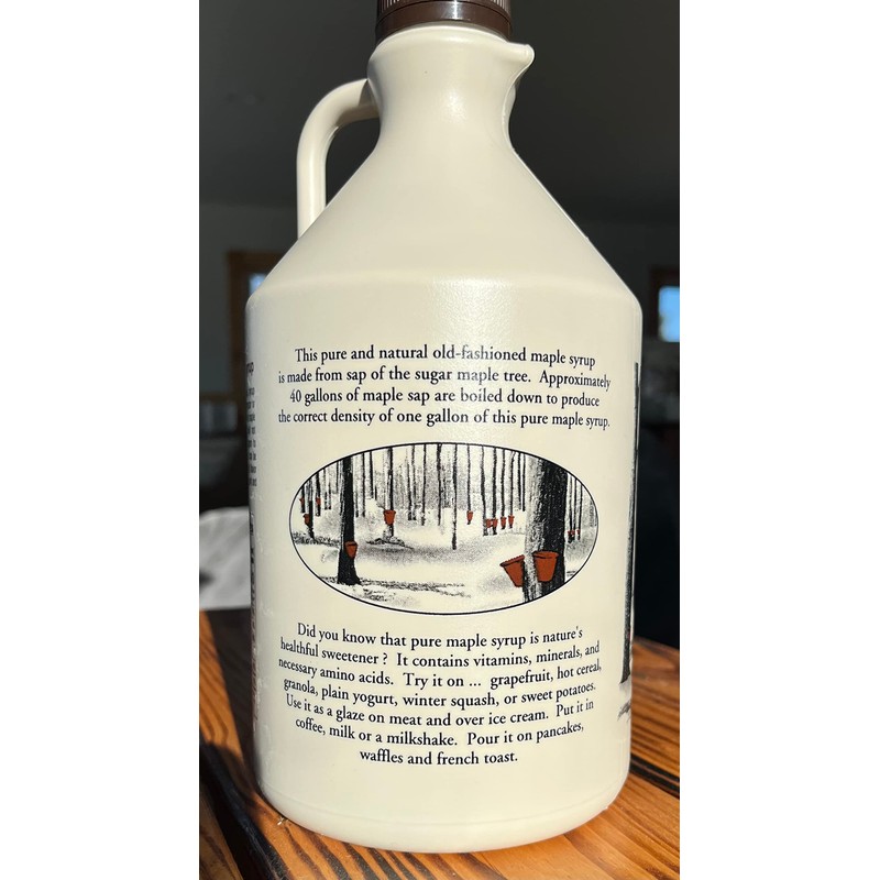 Green Mountain Goodness, Vermont Maple Syrup (Late Season Dark Amber)