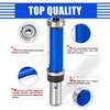 NICAVKIT Top and Bottom Bearing Flush Trim Router Bit 1/2