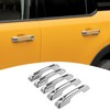 PDKLIN for Bronco Sport Door Handle Cover Chrome for Ford