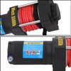 OCPTY Electric Winch 3500lbs 12V Synthetic Rope w/Wireless Remote ATV/UTV