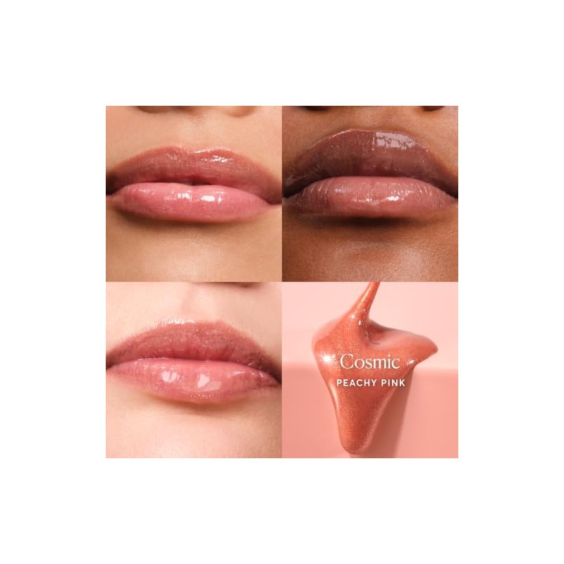 Naturium Phyto-Glow Bálsamo Labial, Tono Cosmic, 10 ml