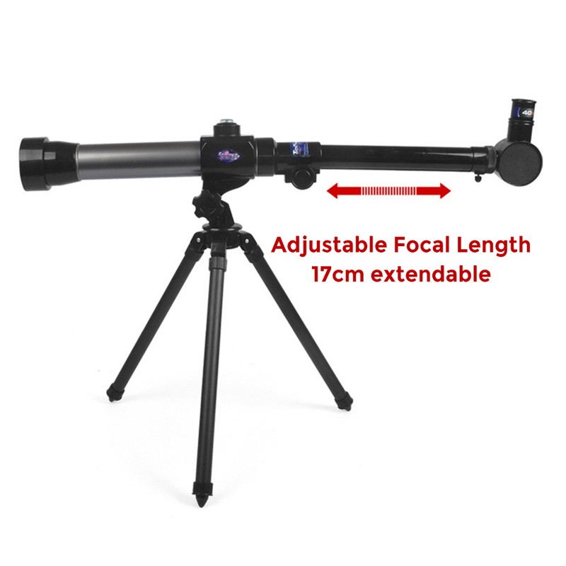 Kids Telescope 20X-30X-40X Adjustable Astronomical Telescope with Tripod for Children