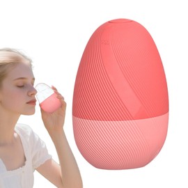 Face Roller Ice,Eye Puffiness Massager | Face Lifting Cooling Ice Mold Egg Shaped for Skin Care Routine Night Gym Recovery Post-Workout Spa Morning Travel