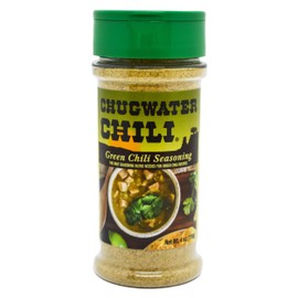 Chugwater Chili | Gourmet Green Chili Seasoning Mix | 4oz Bottle | Wyoming State Championship Chili Recipe | Secret Blend 12 Spices | All Natural, Gluten Free, No MSG & No Preservatives