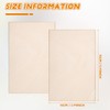 Peakloong 15 Pack Unfinished Wood Sheets,Wood Thin Wood Board for
