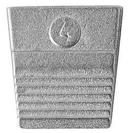 2 Hammer Wedges Hammer Wedge Replacement Wedges for Hammer Wedges Iron Axe Wedges Grip Splitting Wedge Hammer Size 4 (Pack of 2, Size 4)