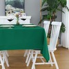 FOLINS&HOME Green Rectangle Tablecloth Wrinkle Free Waterproof Polyester Table Cloths,