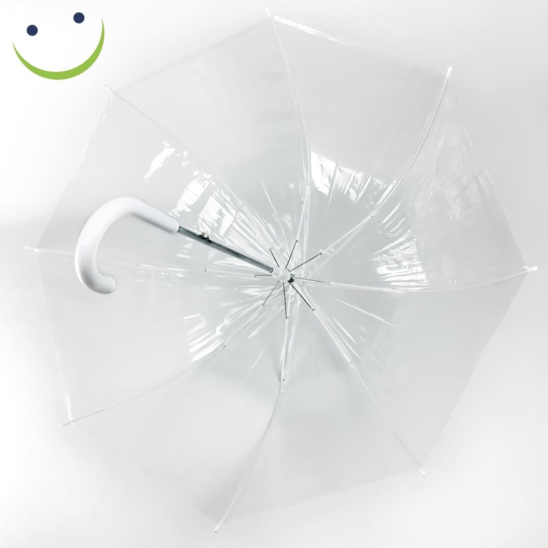 Gravidus Umbrella Rain and Weather Protection in Transparent, transparent
