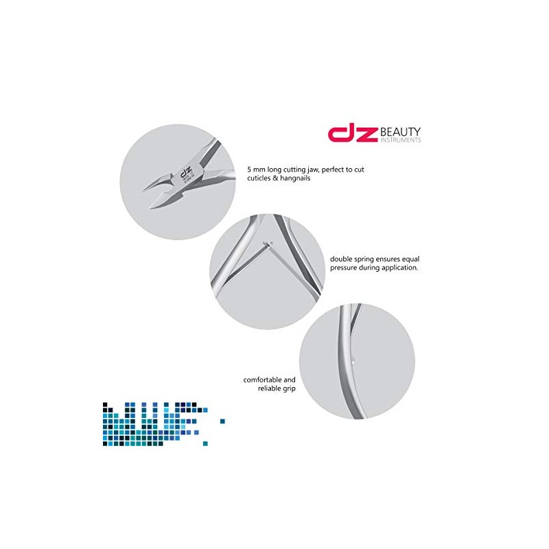 DZ Cuticle Nippers Extremely Sharp Cuticle Nippers Scissors Manicure Pedicure