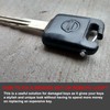 KARENSKEYS Leather Key Sleeve, Broken Car Key Loop Replacement, Stylish