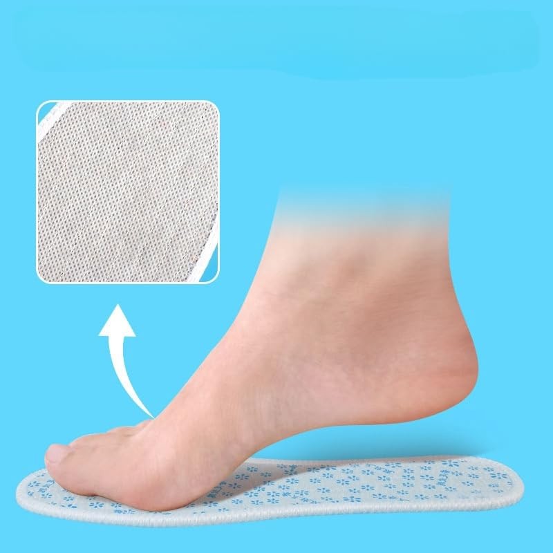 Fragrant Insoles, Deodorizing Insoles, 4 Pieces, Soft Feet and Feet