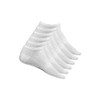 Romberg Unisex No Show Trainer Socks, Pack of 6, White