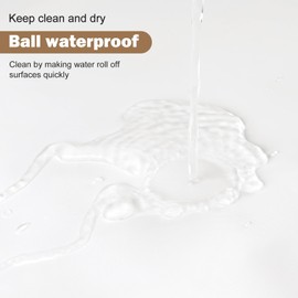 UFRIDAY White Shower Stall Curtain Liner Premium PEVA 36 x72 inch,Heavy Duty Shower Curtain with 2 Weighted Magnets, Small Size Waterproof Bath Curtains with 6 Hooks