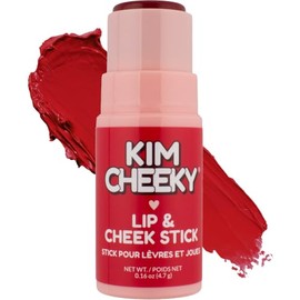 KimChi Chic Beauty Kim Cheeky Tono Flushed - Barra de crema multiusos para mejillas y labios, hidratante, rubor y tinta de labios, infundida con...   