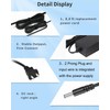 12V Power Cord Compatible for snailax,for Comfier Back/Foot Massager(CF-2206N,CF-2309A,CF-2307A,CF-5212,CF-5701,CF-6006N) 12v